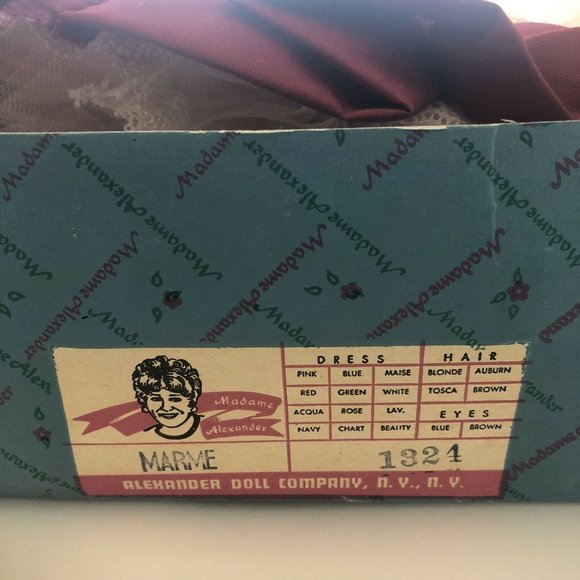 Madame Alexander Doll Little Women Marme 11.5"  1976 Vintage 1324 - Picture 6 of 12